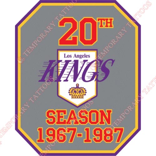 Los Angeles Kings Customize Temporary Tattoos Stickers NO.179
